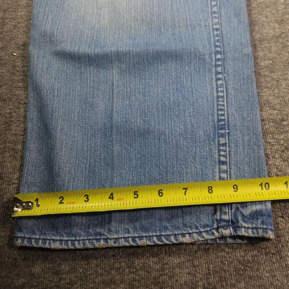 Vtg Grail Jordan 23 Baggy Jeans Mens 40x34 Curved Seam Y2K Jumpman Excellent